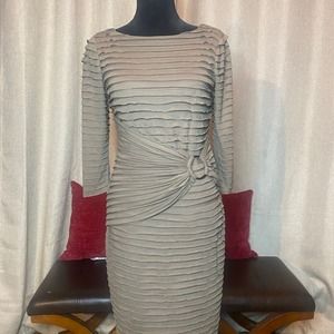 London Times Dress A-Line Sz 12P